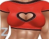 Z- My Heart Top Red