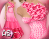 ~Ae~Prom Dress Pink
