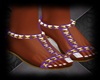 AB} Purple Sandals