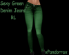 Green Denim Jeans RL