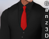 Elegant Vest Suit Black