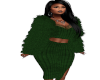 TEF GREEN KNIT WITH COAT