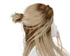 Dirty Blonde Halfdo Bun