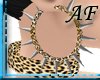 [AF]Leopard Spike Earrin