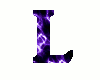 Animated purple L seat