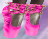 Ballet Shoes Pink/Gold