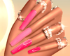 J | Pink Nails