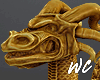 Golden Dragon Statue