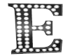 LETTER E LETTER E