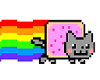 Nyan Cat TRANSPARENT