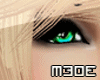 M' Dark Green Emo Eyes