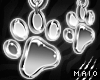 𝓒.WILD paw earrings