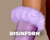 /di/ Fur Gloves - Lav