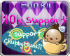 *CM* 10k Support Sticker