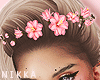 .nkk Peach Hair Flowers