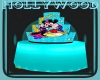 mickey cake and table