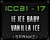 Ice Ice Baby - Vanilla I