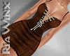 Coffee Denim Dress