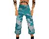 TEAL Camoflage Pants Mal