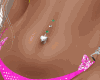 Heart Belly Piercings