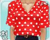 ! Red Pin Up Top