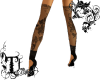Nats butterfly stockings