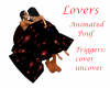 Lovers ani/love pouf