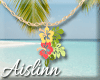 Tropical Flower Necklace