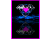 Pink Diamond Heart Spin