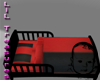 Red & Black Toddler Bed