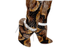 snake skin boots