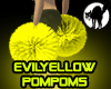 Evil Yellow Pompoms (F)