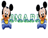 OMARI Mickey Sign