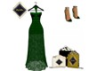 TERICKA GOWN EMERALD