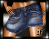 (F) Jeans mini skirt pb