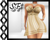 SF/ Amira Gold Dress