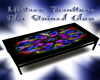 Blue Stained Glass table