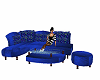 Sassy Blue Couch
