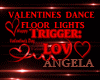 Valentines Floor Light