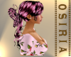 Butterfly Hair Rose