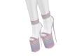 A^ Rainbow Ice Heels