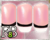 /F8B8 Pink-Cool Nail