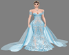 ! LIGHT BLUE PARTY DRESS