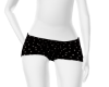 black mini shorts