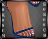 Carnaval Blue G Sandals