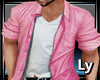 *LY* Pink Handsome Shirt