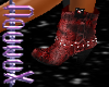 ") SNAKE CB BOOTS RED