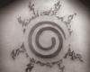 Naruto Seal Neck Tattoo