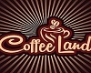 Coffee Land Sign