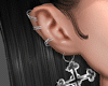 cross earring